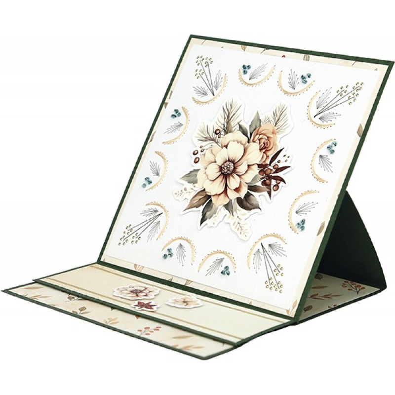 3D Pushout Sheet - Berries Beauties - Cosy WInter - Cosy Flowers