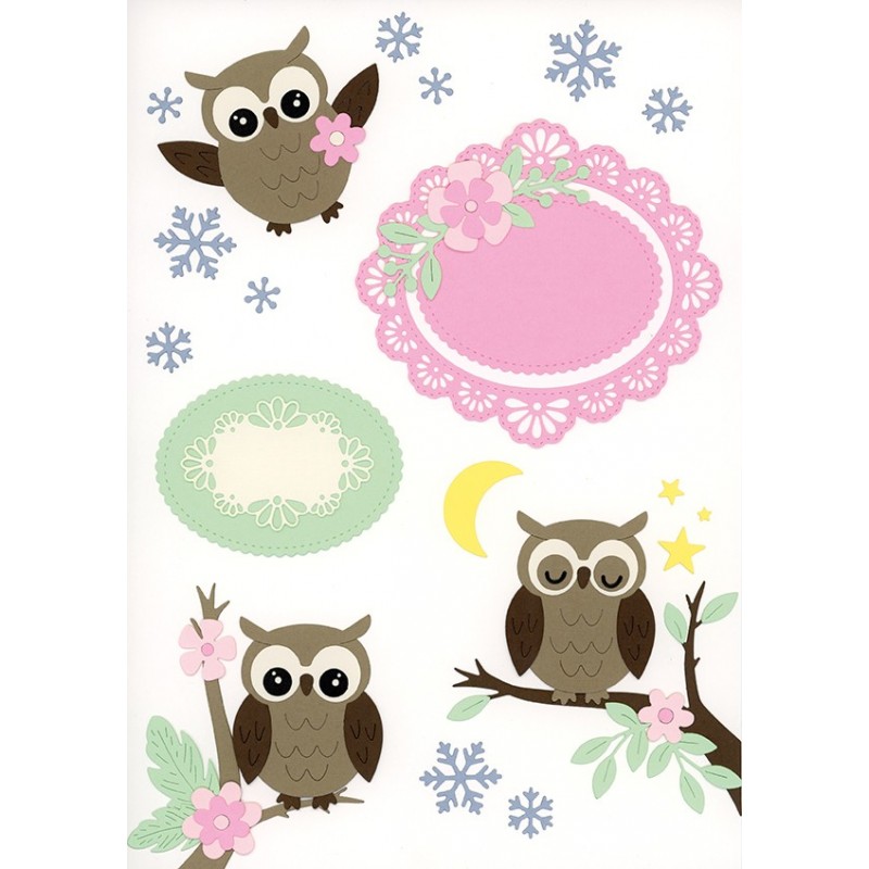 Dies - Berries Beauties - Owlways Yours - Owl Frame