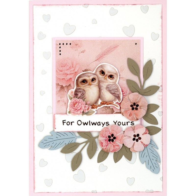 Linen Cardstock Pack - Berries Beauties - Owlways Yours - 4K
