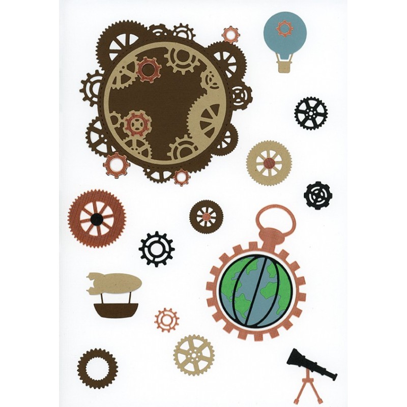 Dies - Berries Beauties - Steampunk - Steampunk Gears