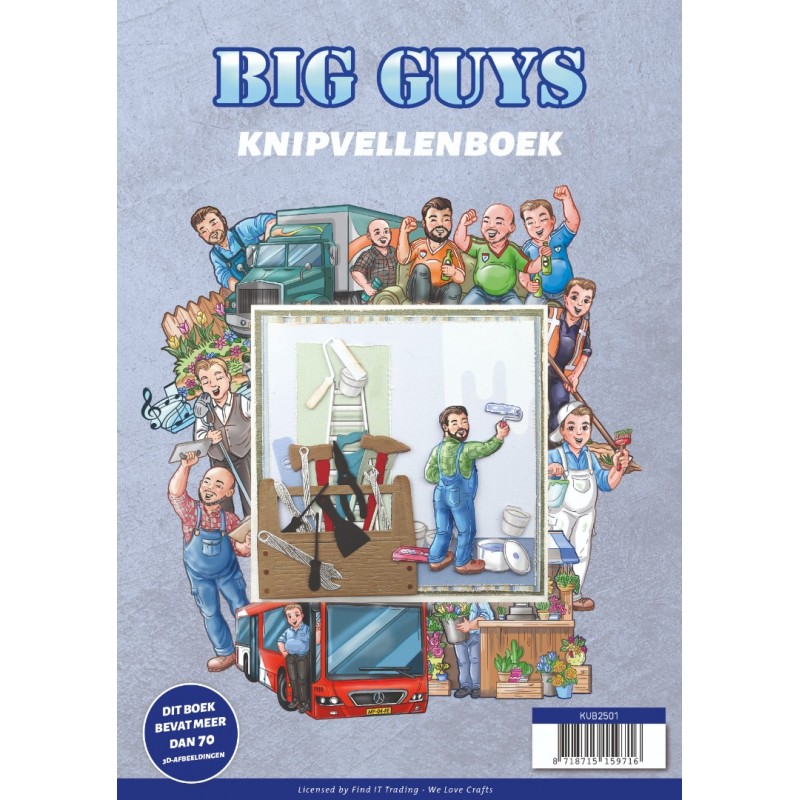 Knipvellenboek - Big Guys Knipvellenboek - Big Guys