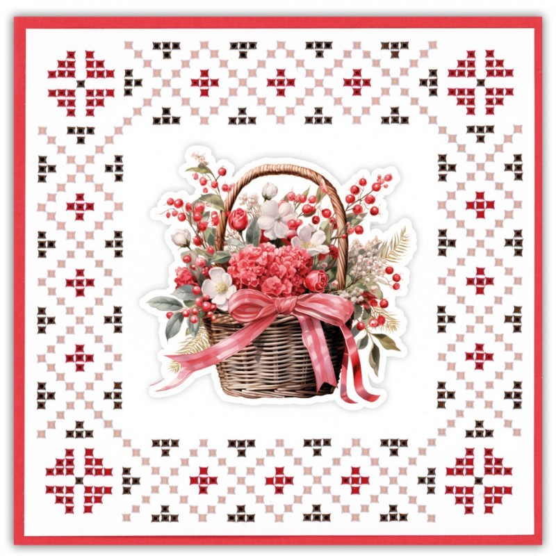 Sparkles 142 - Berries Beauties - Frosted Florals