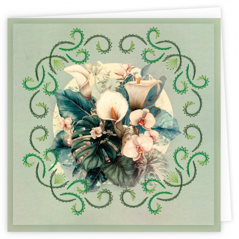 Stitch and Do Cards 28 - Berries Beauties - Touch of Green