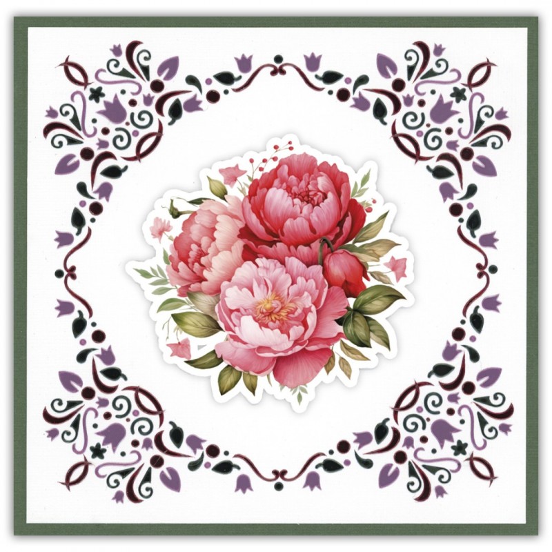 Dot and Do 295 - Berries Beauties - Floral Elegance