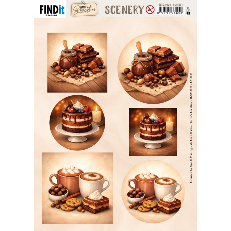 Scenery Push out - Berries Beauties - Sweet Moments (Gratis bij aankoop BCM10001)
