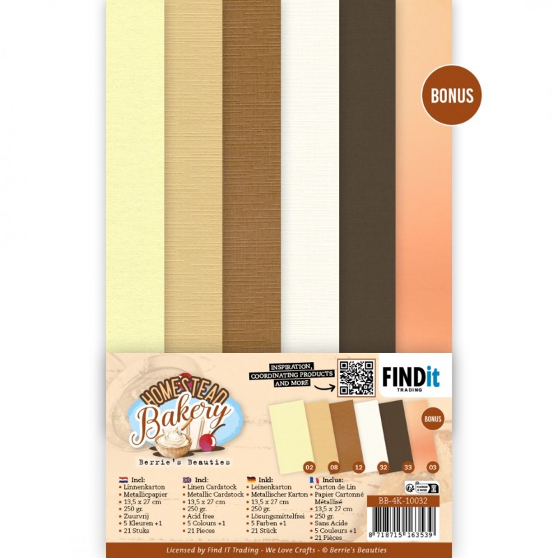 Linen Cardstock Pack - Berries Beauties - Homestead Bakery - 4K Linen Cardstock Pack - Berries Beauties - Homestead Bakery - 4K