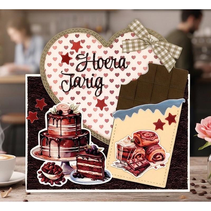 Paperpack - Berries Beauties - Sweet Moments 20 x 20 cm