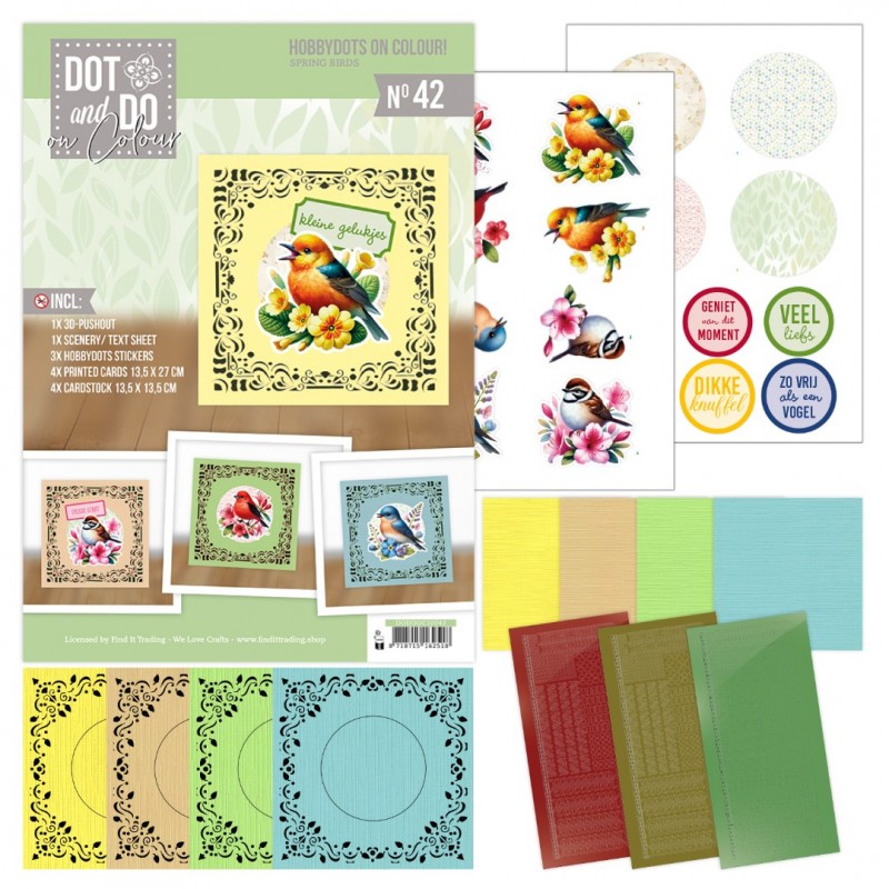 Hobbydots on Colour 42 - Spring Animals Hobbydots on Colour 42 - Spring Animals
