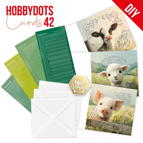 Hobbydots Cards 42 - Spring Animals