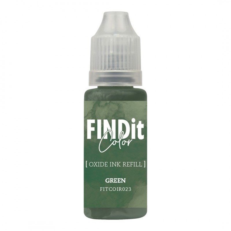 FindIt Color Oxide Ink Refill – Green
