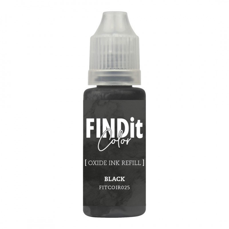 FindIt Color Oxide Ink Refill – Black