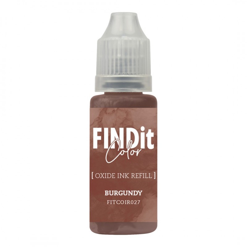 FindIt Color Oxide Ink Refill – Burgundy