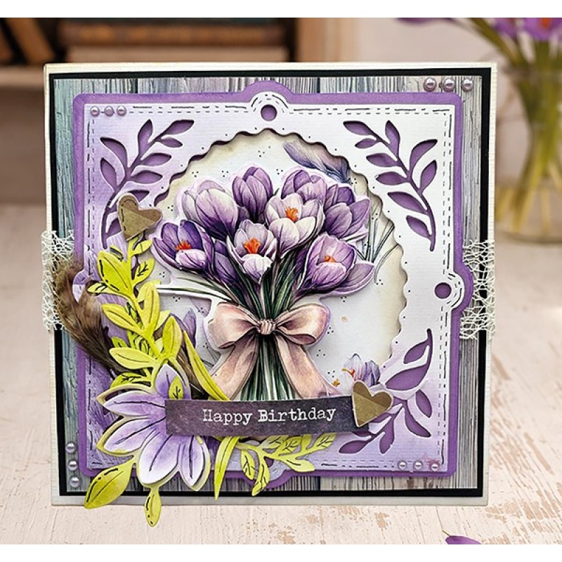 Linen Cardstock Pack - Berries Beauties - First Blossoms - 4K