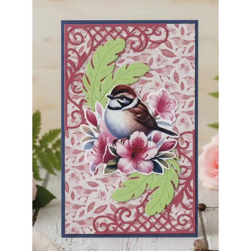 Linen Cardstock Pack - Berries Beauties - Whispers Of Nature - 4K