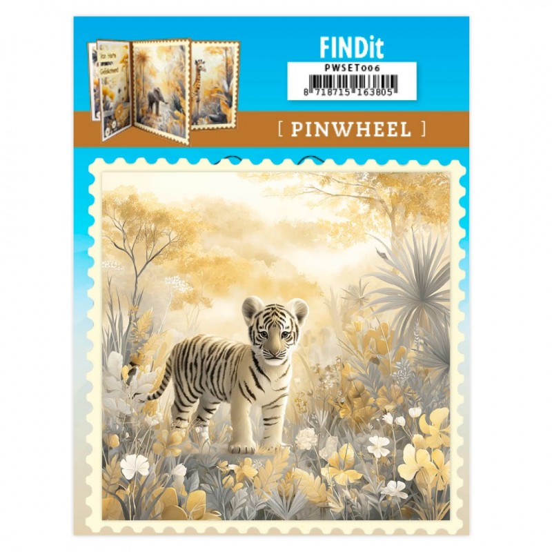 Findit - Pinwheel - Jungle XL