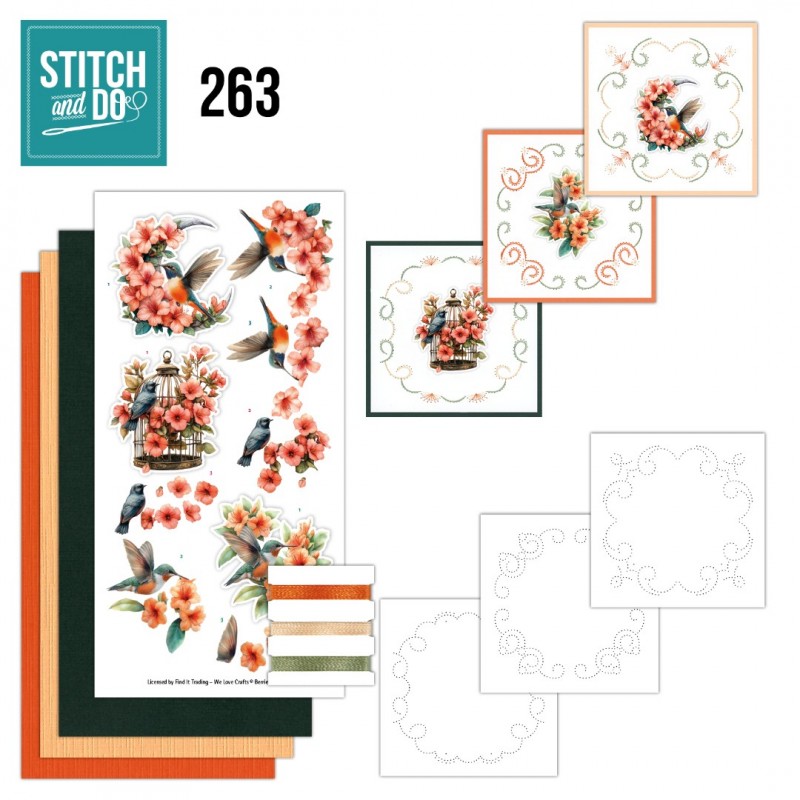 Stitch and Do 263 - Blooming Harmony Stitch and Do 263 - Blooming Harmony